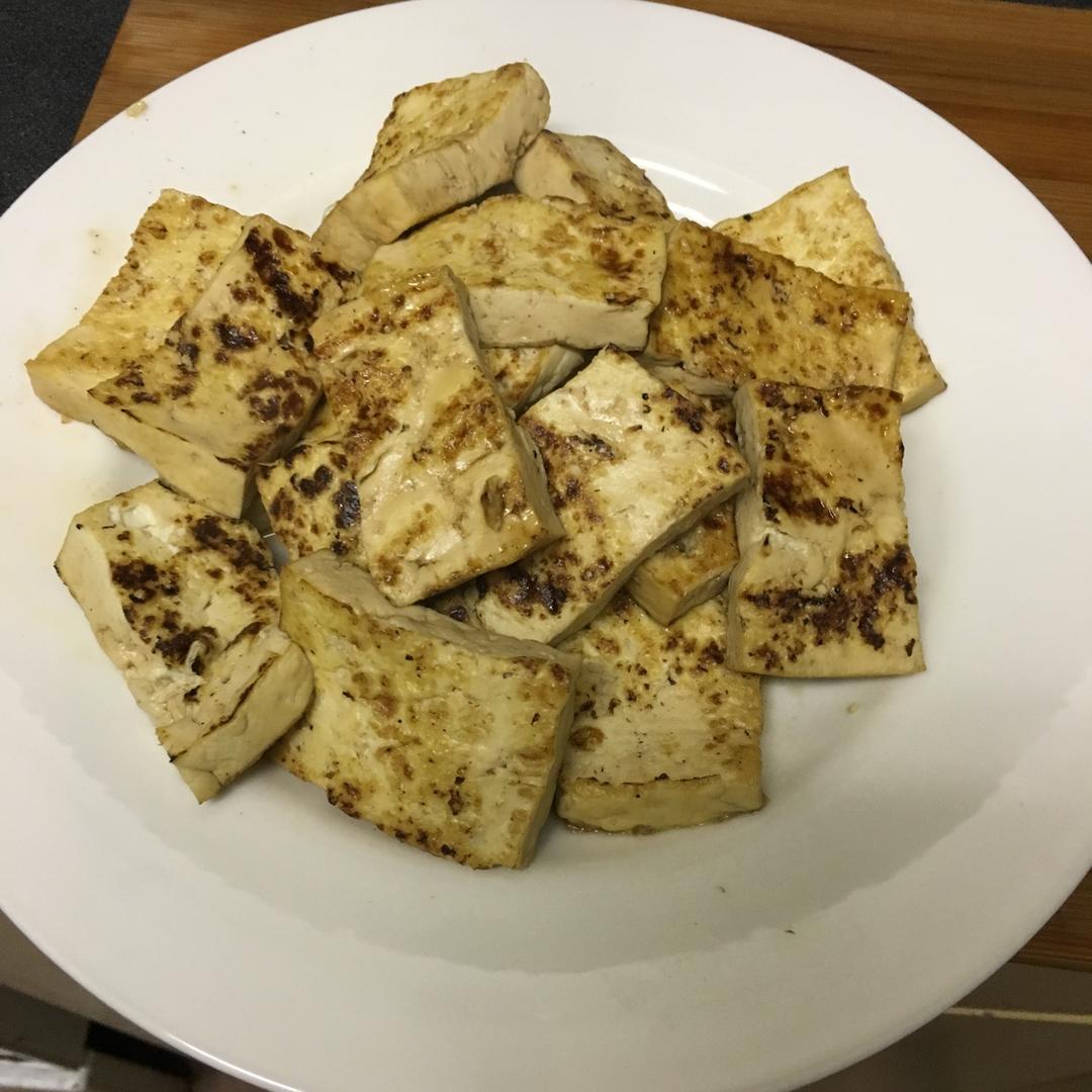 蚝油煎豆腐