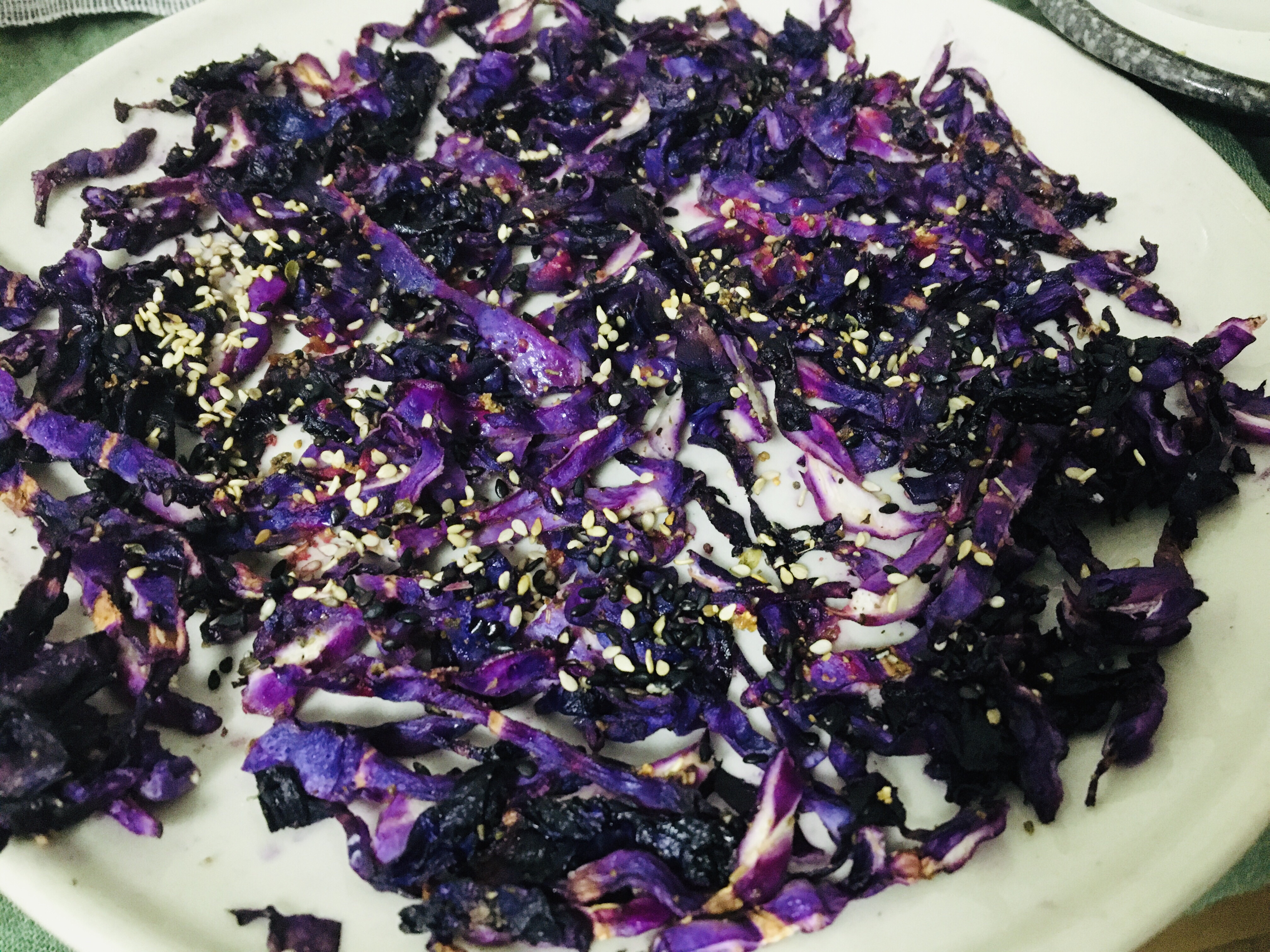 烤紫甘蓝（微波炉版）