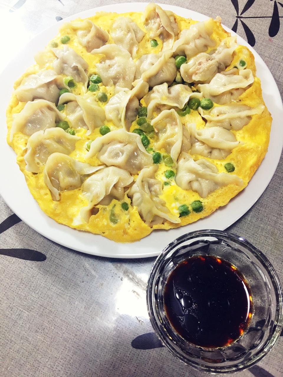 懒人快手抱蛋煎饺