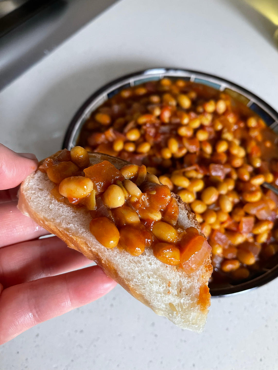 传统英式早餐之茄汁黄豆Baked Beans