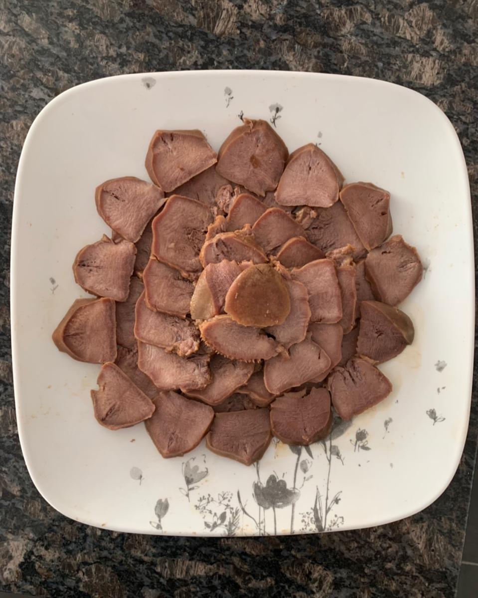 林氏私房菜----卤猪舌头