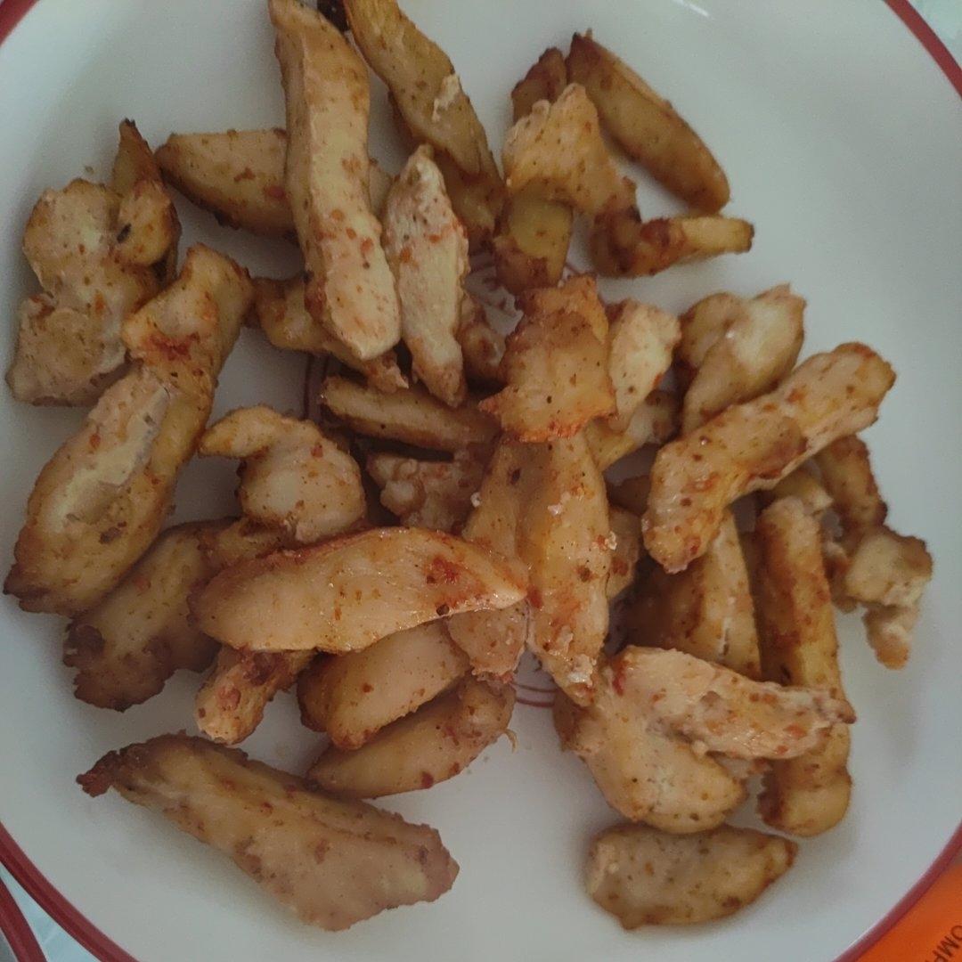 减脂餐|空气炸锅烤鸡胸肉，低脂低卡