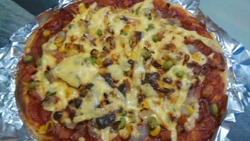 夏威夷pizza（附饼底冷冻法）