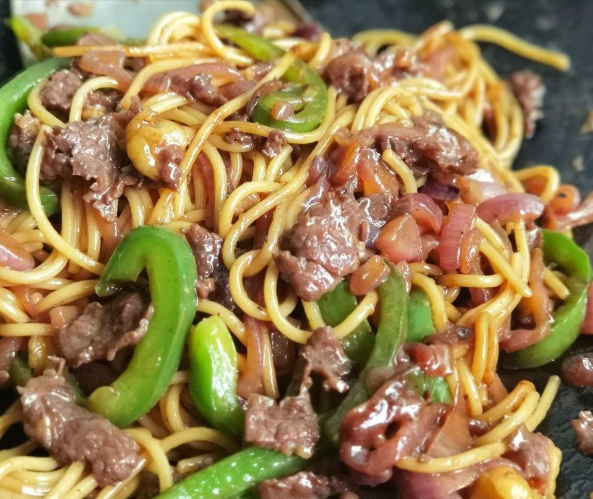 比餐厅好吃的黑椒牛柳意面🍝零失败简单教程