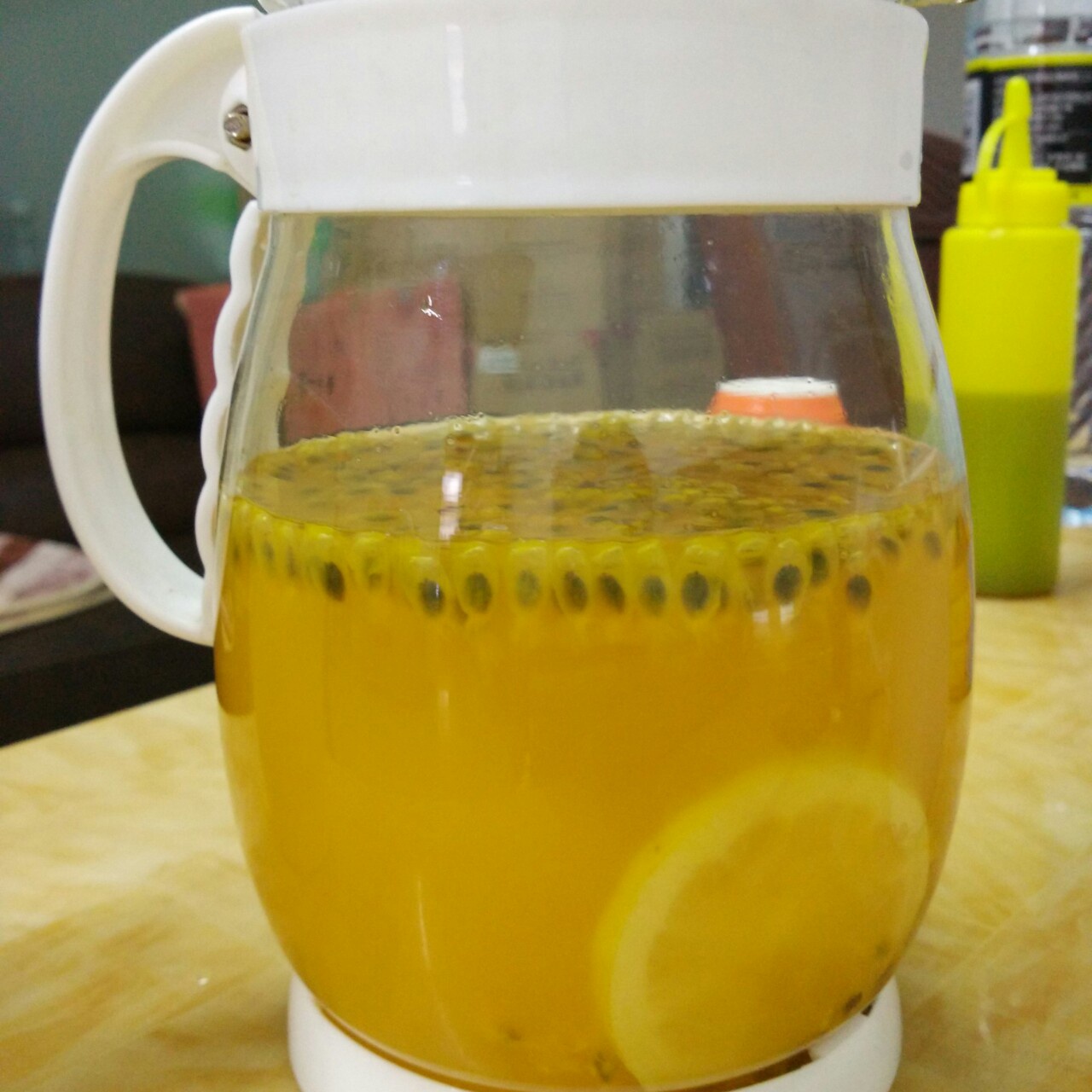 百香果柠檬茶