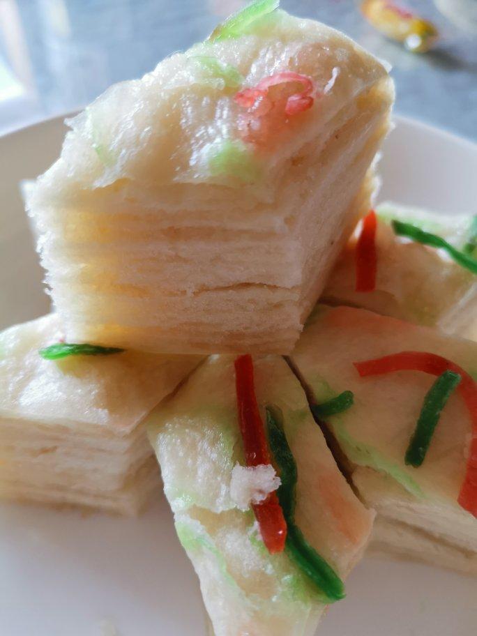 千层油糕 扬州点心双绝