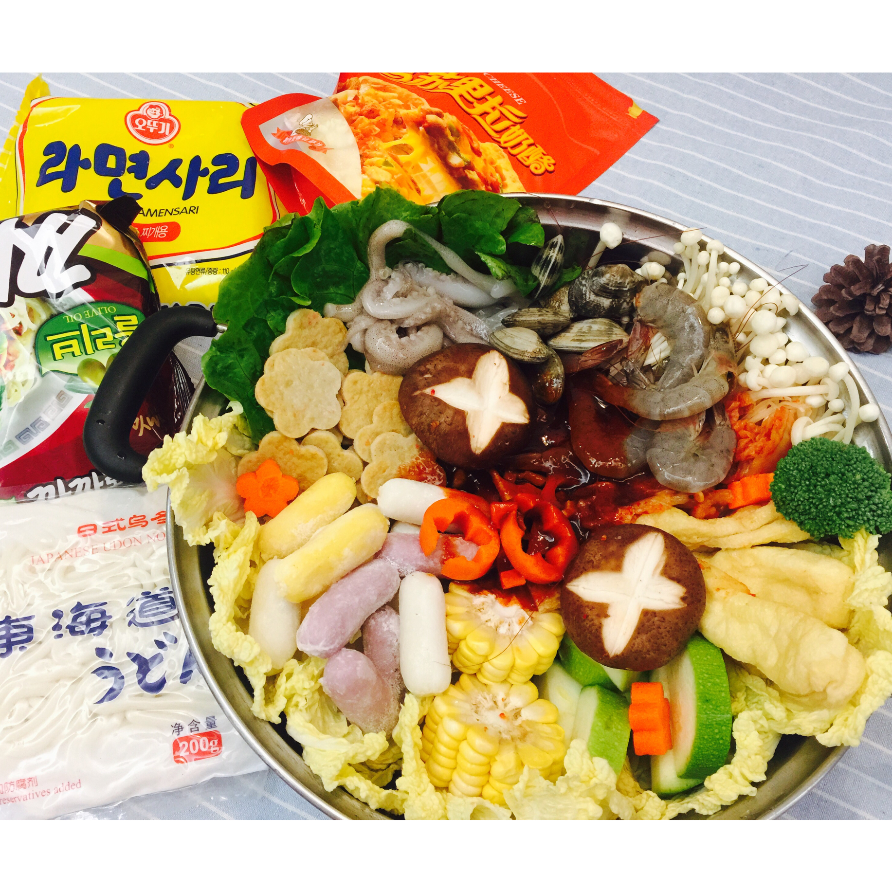 韩式芝士部队锅