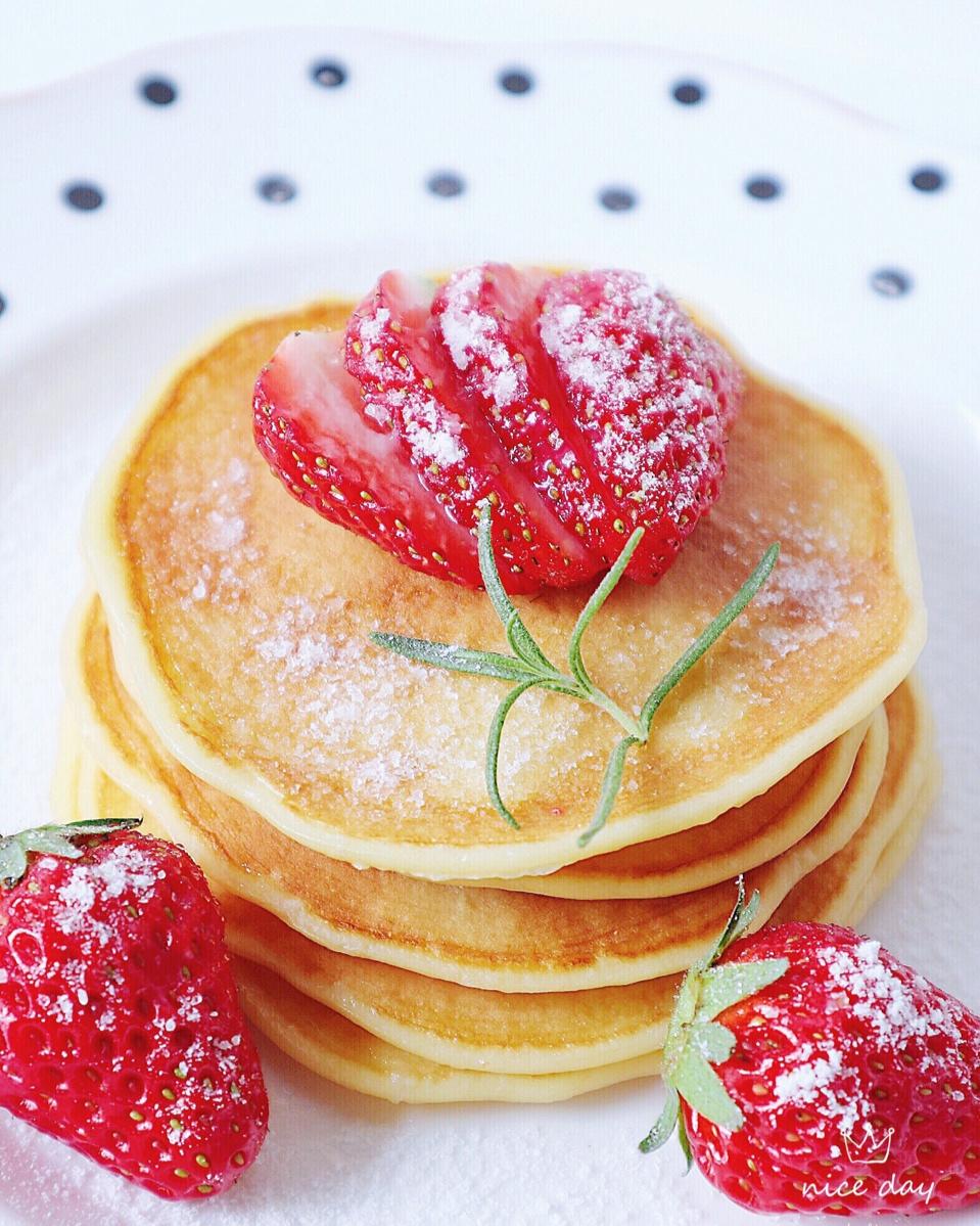 基础松饼Pancakes（高筋面粉版）