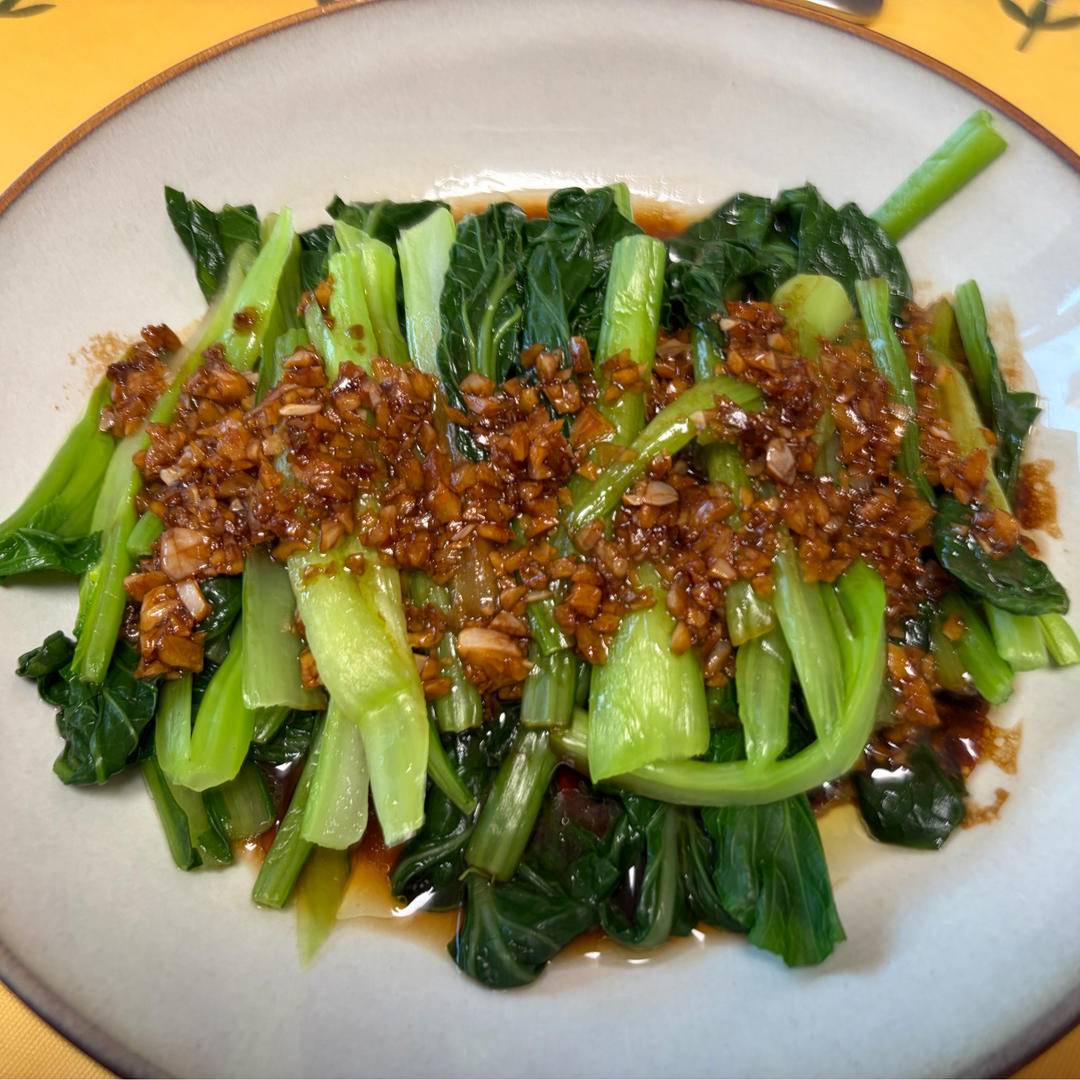 白灼菜心