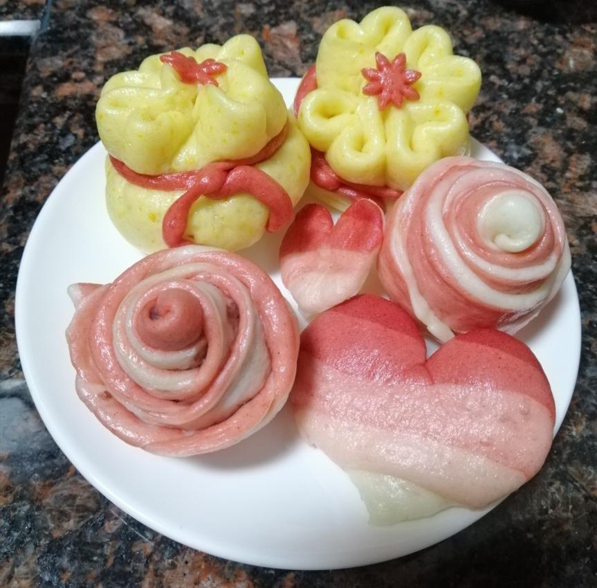玫瑰花馒头*花儿馒头55