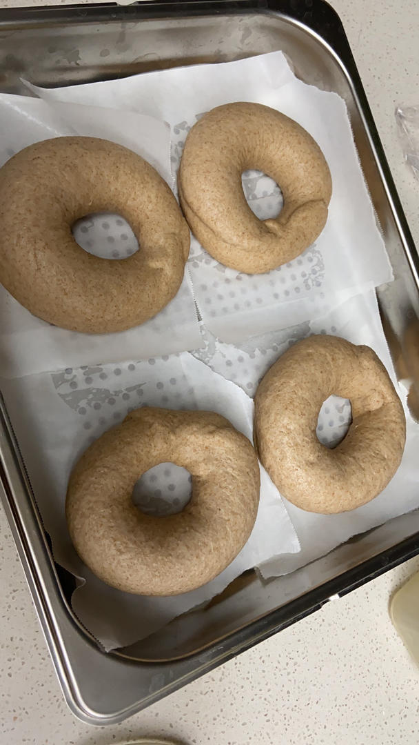 冷藏发酵80%全麦贝果