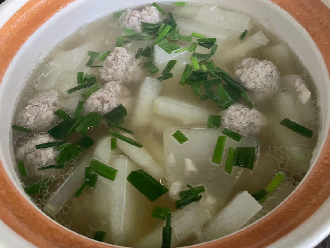 肉丸冬瓜汤
