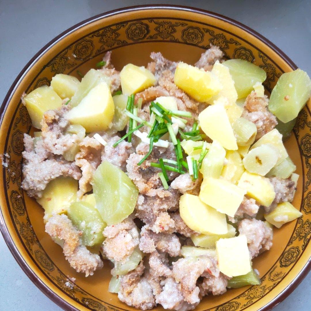 绝绝子！甩饭店几条街的粉蒸肉（粉蒸排骨）