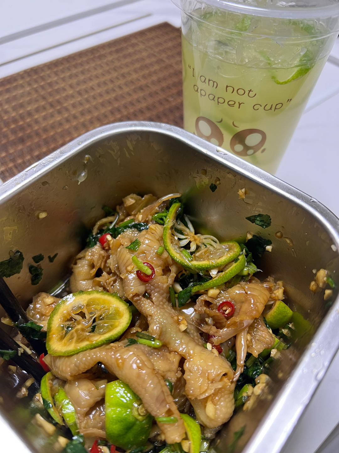 超简单的柠檬无骨鸡爪