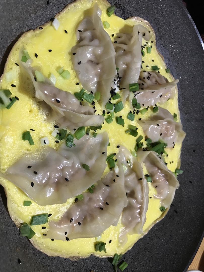 十分钟快手菜抱蛋煎饺（速冻饺子）