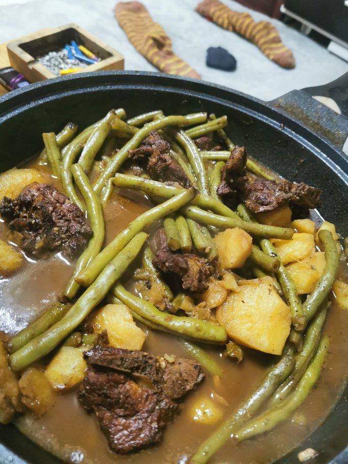 芸豆土豆炖排骨