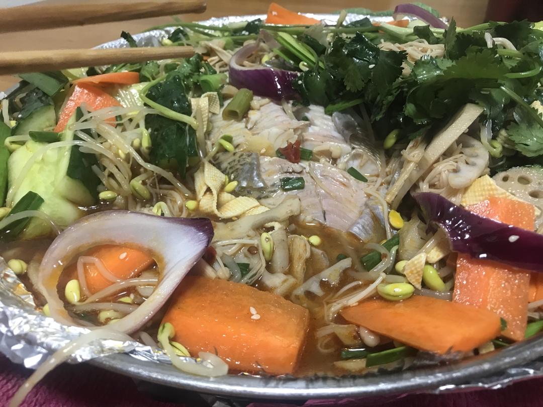 家庭版纸包鱼