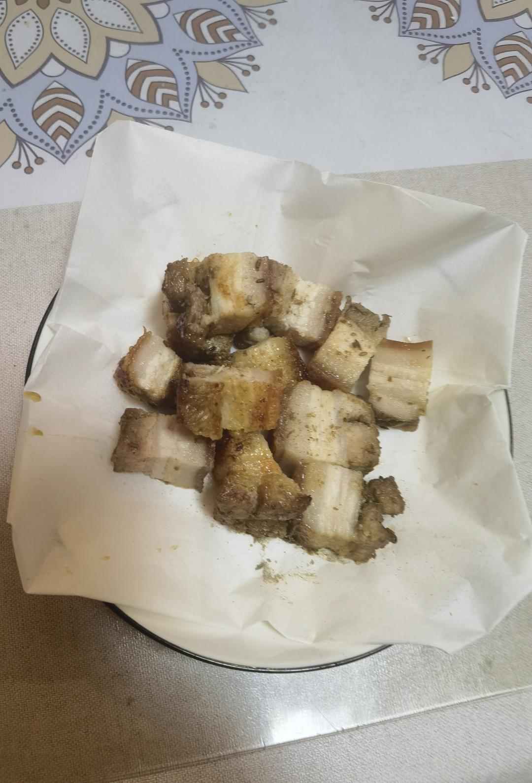 网红版🔥烤箱脆皮五花肉㊙️外脆里嫩生酮必吃