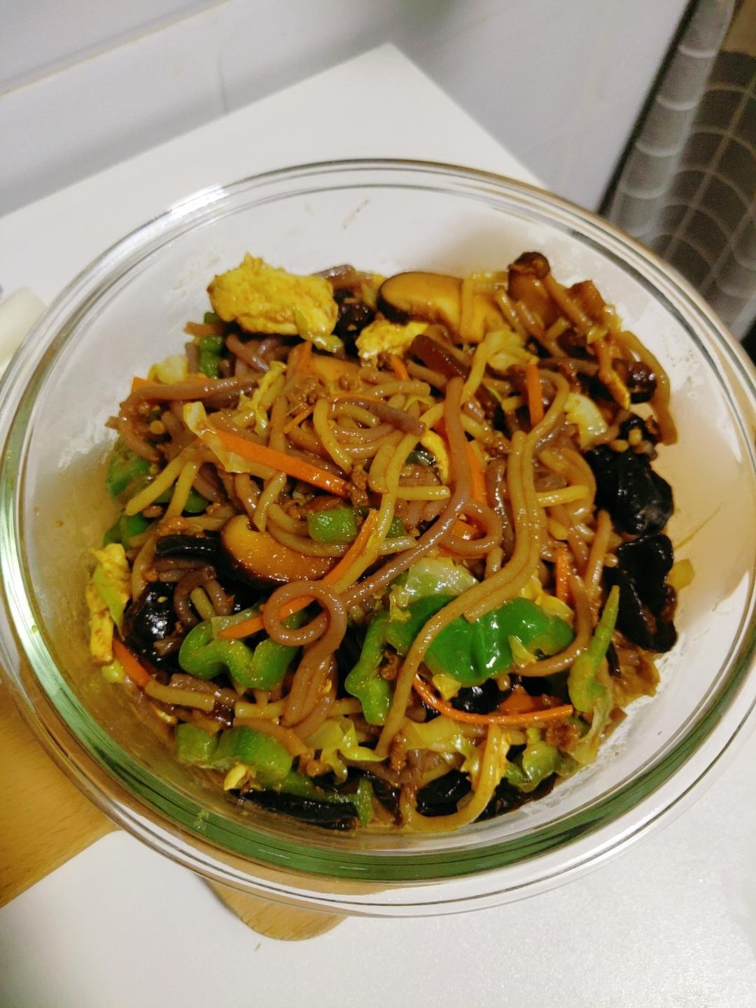 羊肉炒米粉的做法