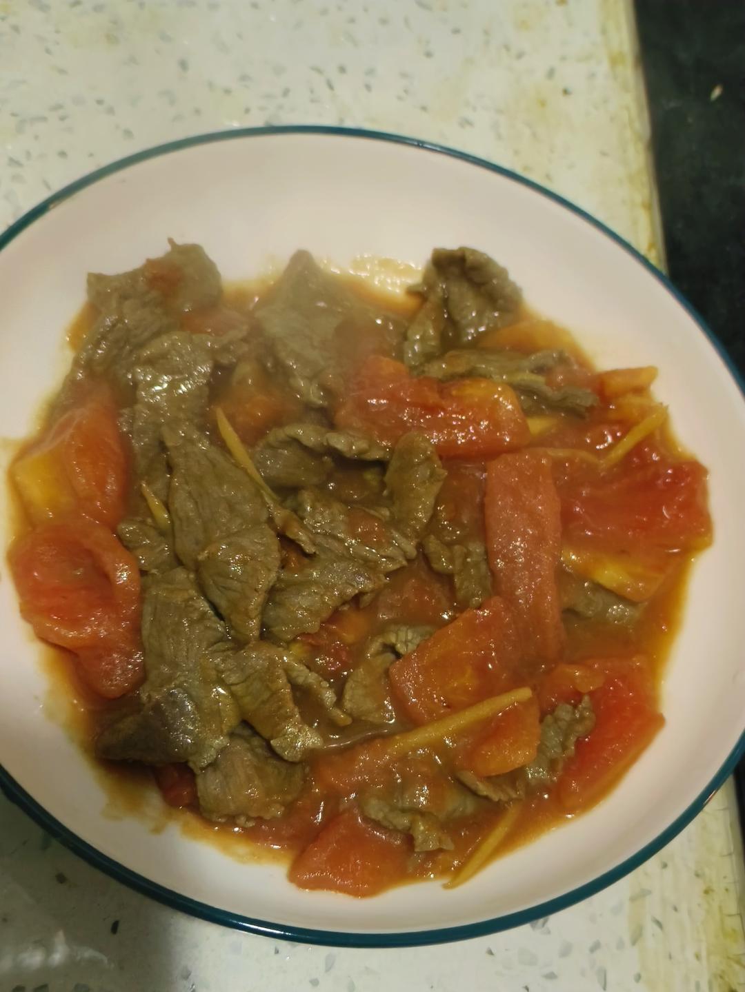 番茄牛肉（孩子的最爱）
