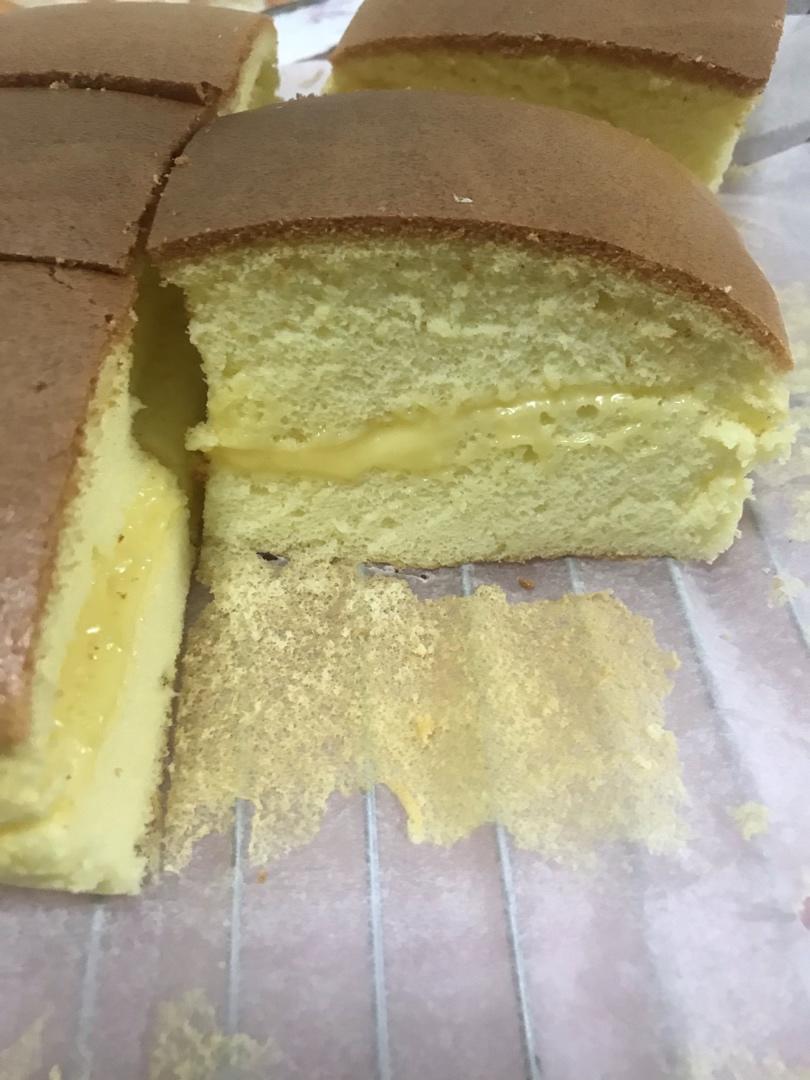 芝士夹心古早味蛋糕