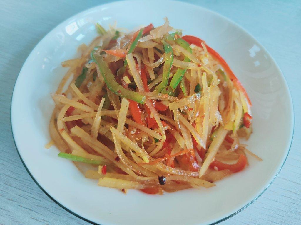 超级无敌下饭菜～酸辣土豆丝