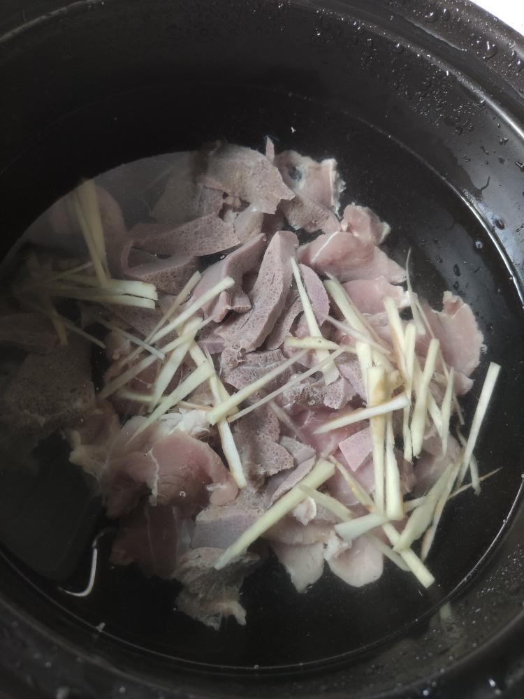 生理期必备补血汤 猪肝瘦肉姜丝汤 的做法步骤图 D木易小姐 下厨房