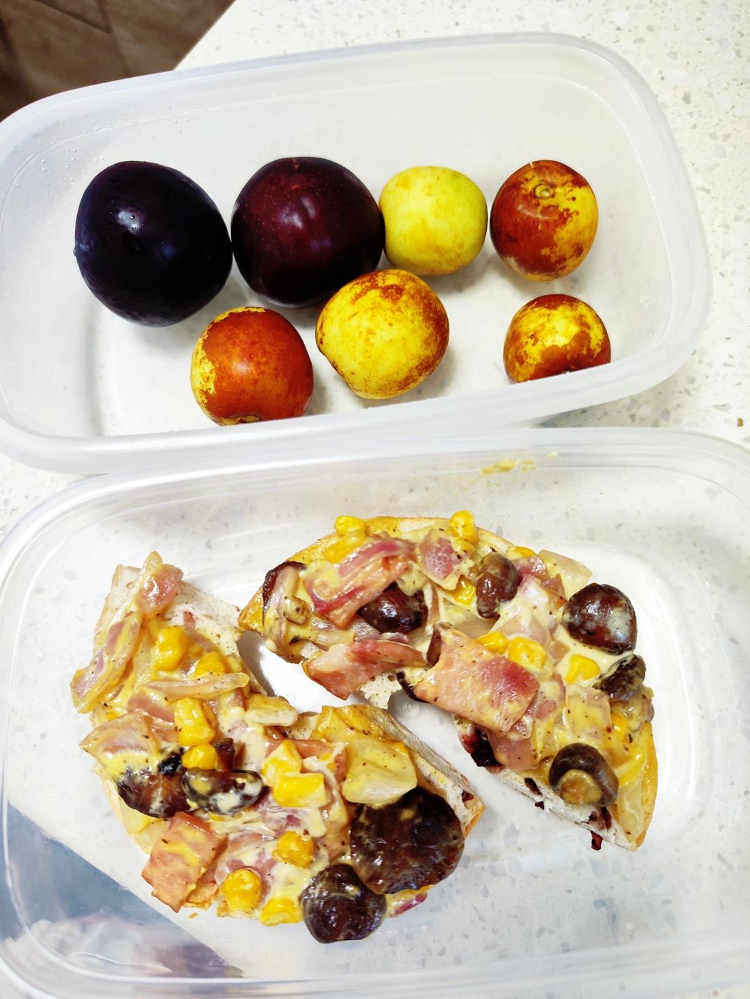 这也太香了‼️奶油蘑菇培根佐法棍🥖爆好吃😋