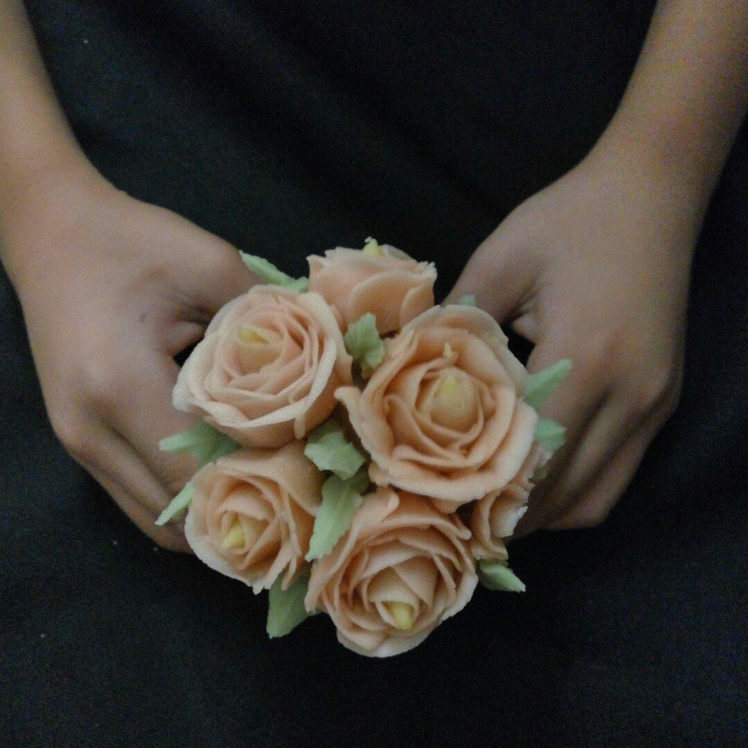 韩式豆沙裱花