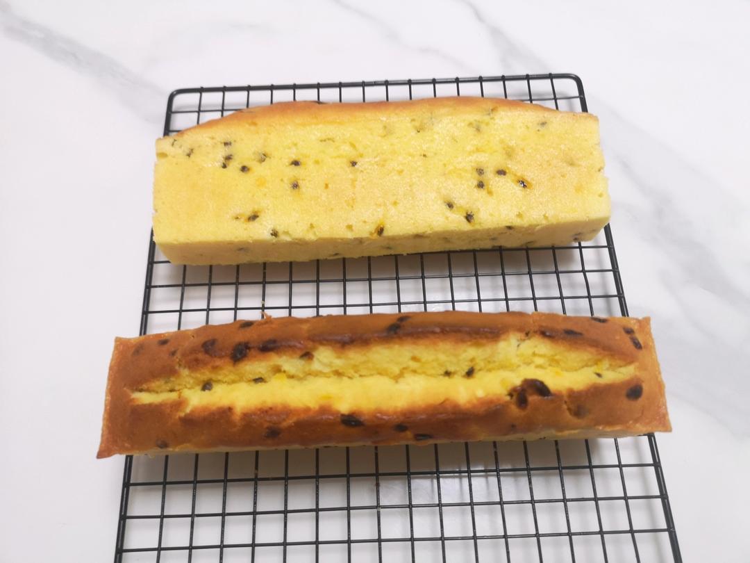 轻盈百香果磅蛋糕