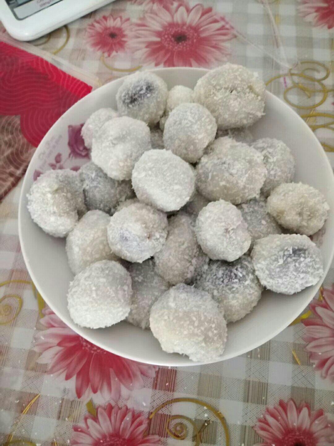 红豆沙糯米糍