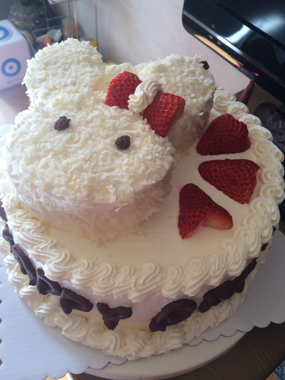 胖嘟嘟大白兔蛋糕