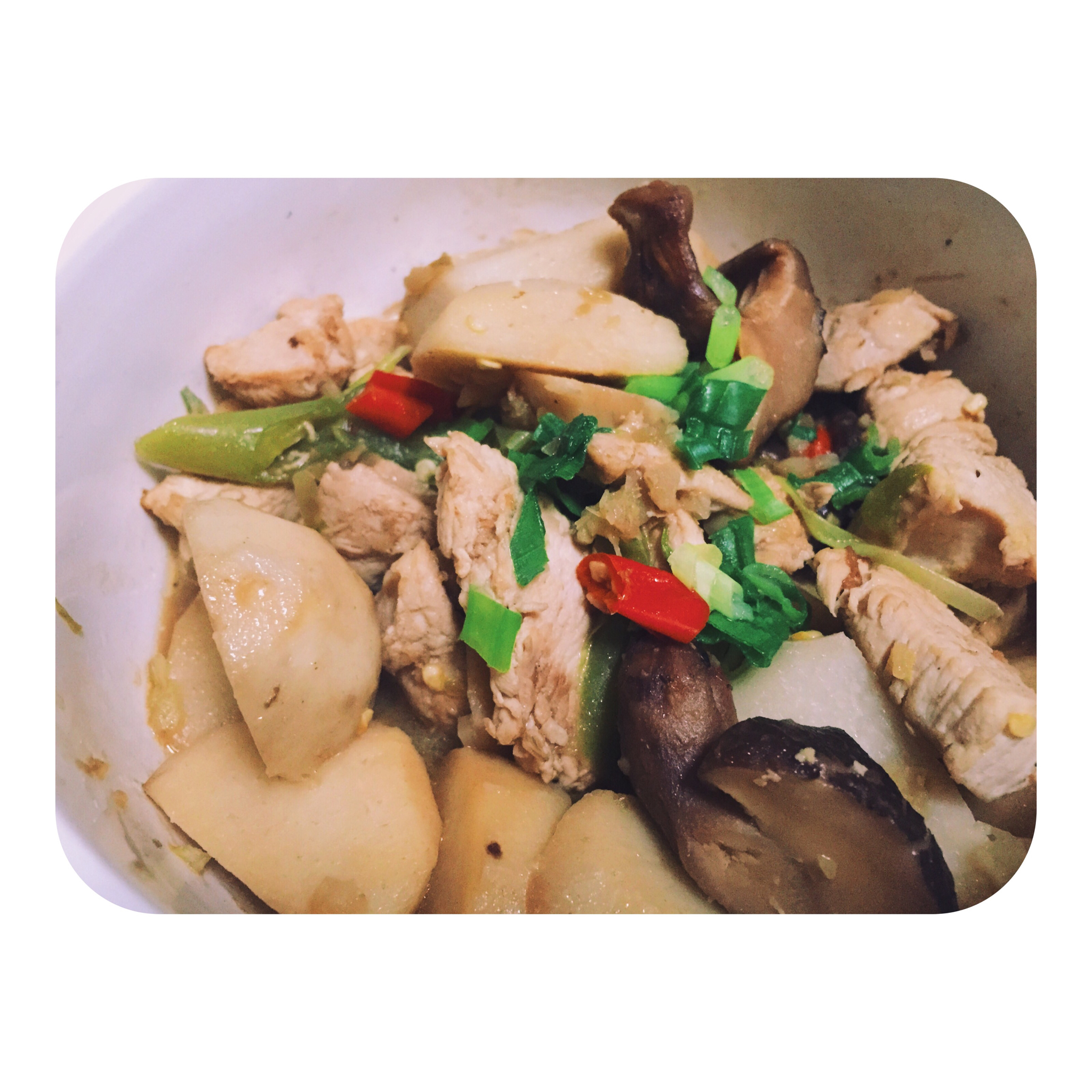 芋头蒸鸡（一夫食堂）