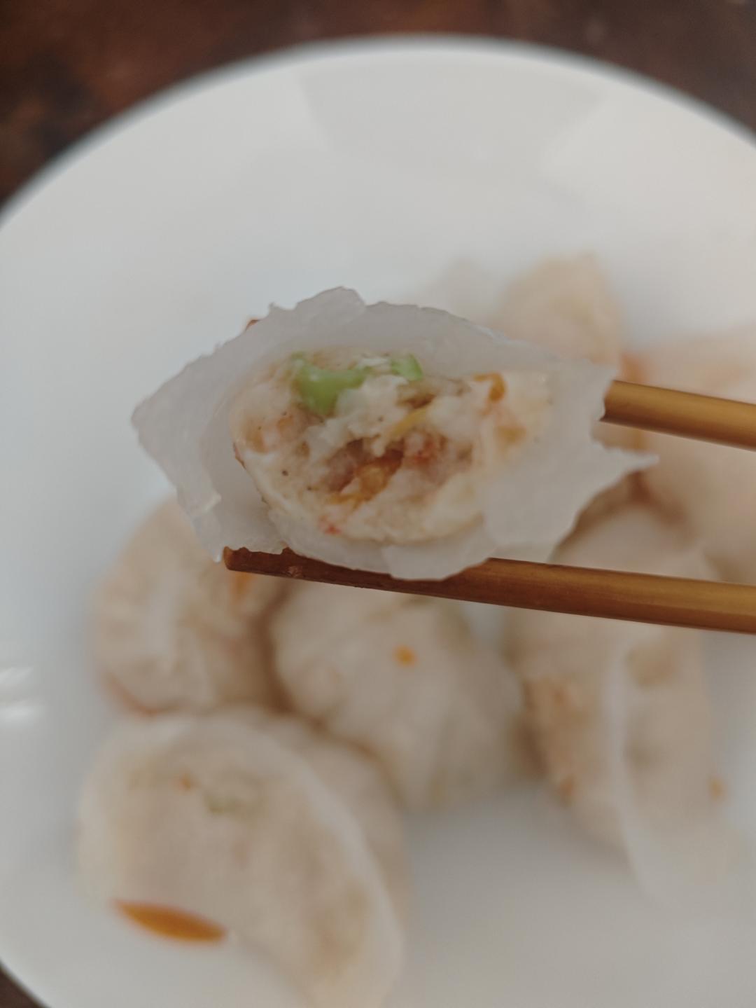 水晶虾饺