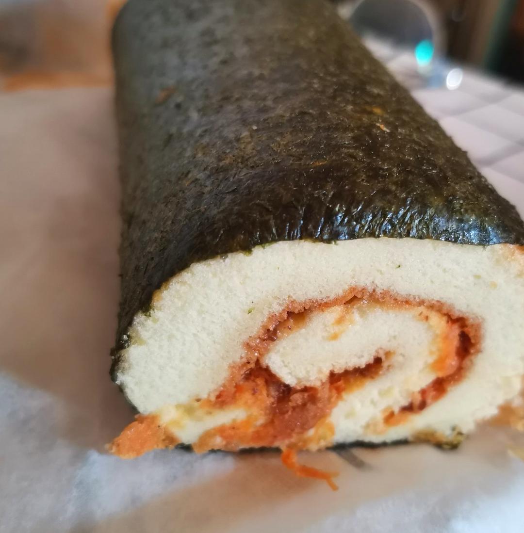 紫菜肉松蛋糕卷