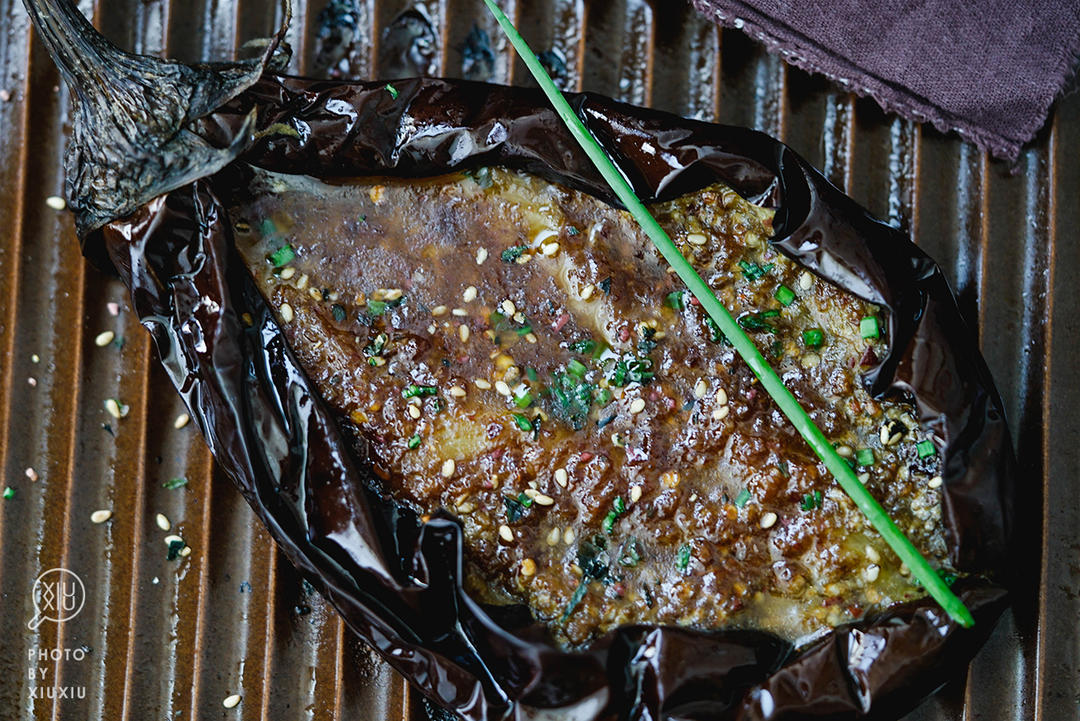销魂烤茄子【7月北鼎烤箱食谱】的做法