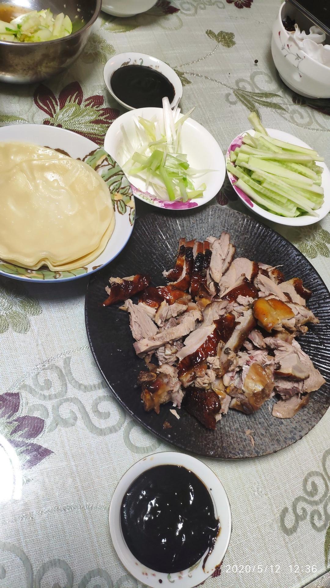 自制烤鸭（附荷叶饼制作方法）