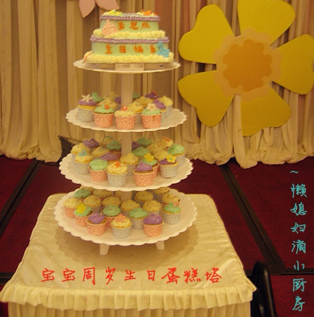 Beer-batter maple bacon spring break cupcake混酒枫糖培根春假纸杯蛋糕