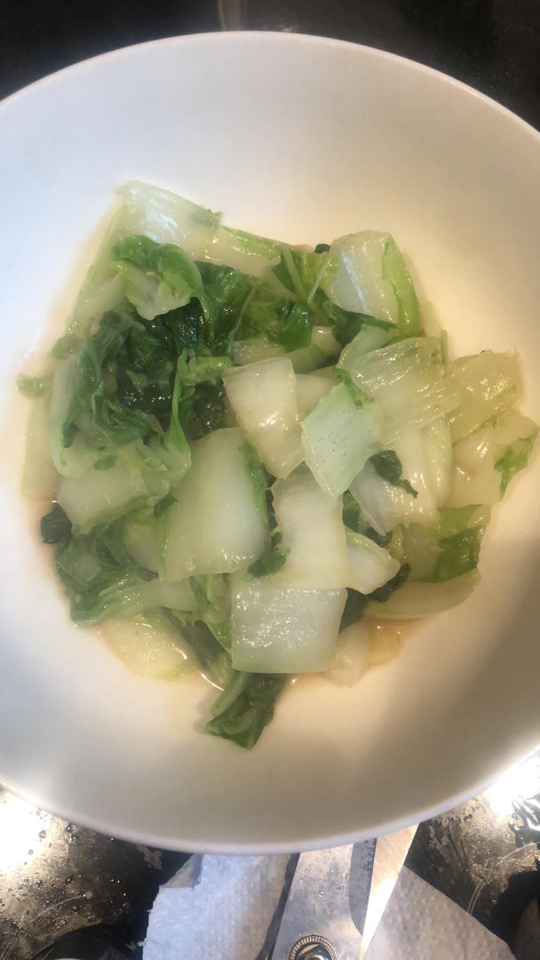清炒小白菜
