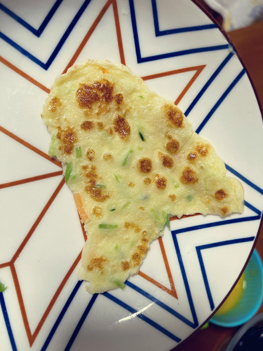 简单快手蔬菜鸡蛋煎饼