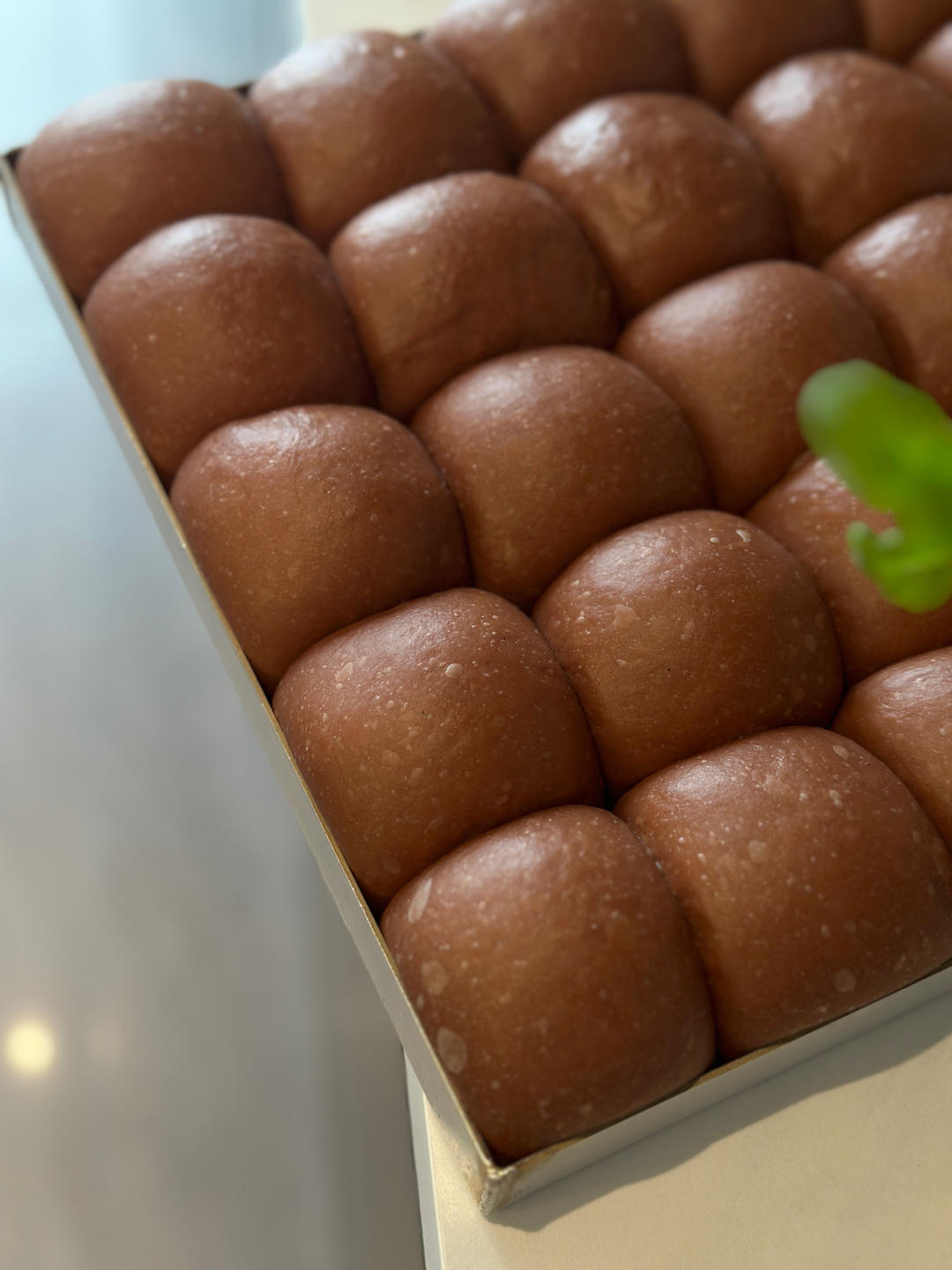 我被这个巧克力甘那许面包征服了···