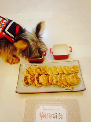 狗狗食谱--猪肉小煎饼的做法 步骤7