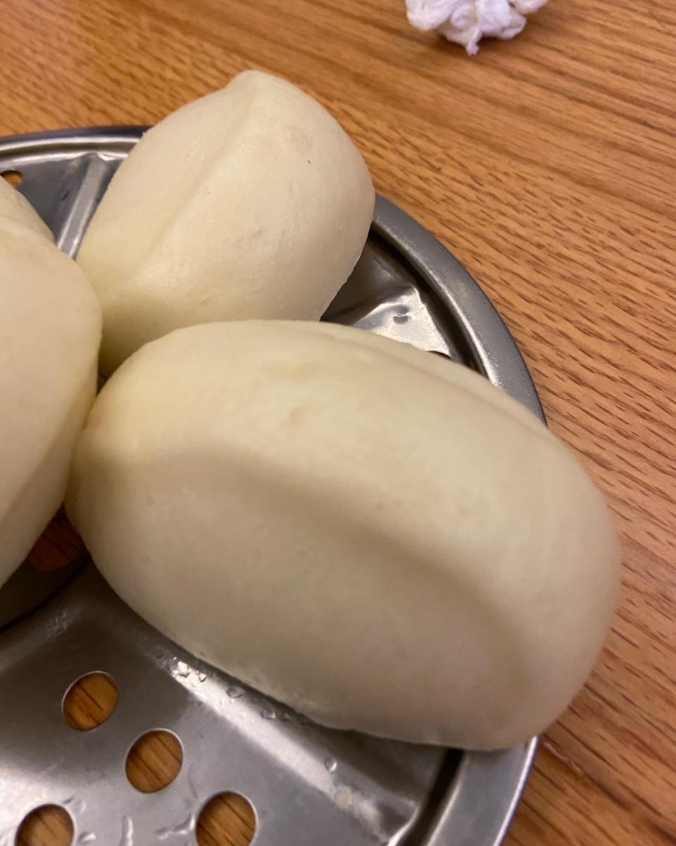 纯手工奶香馒头【无泡打粉，无添加】
