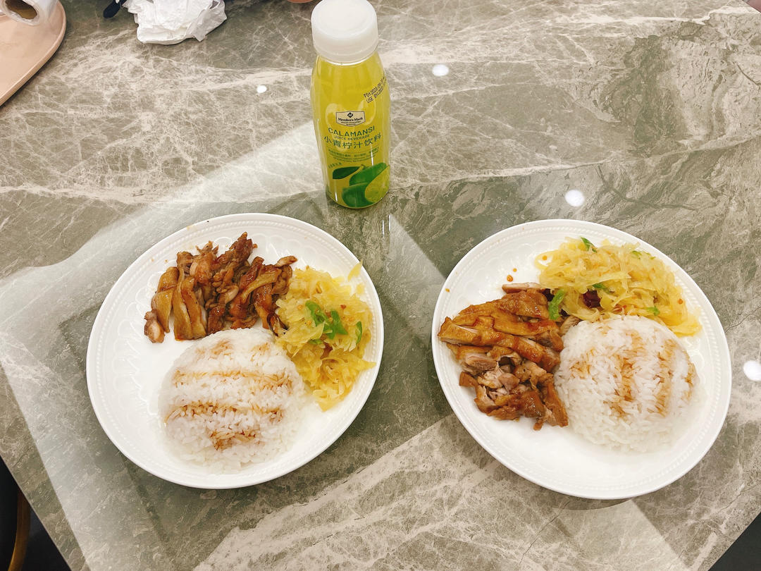 照烧鸡腿饭