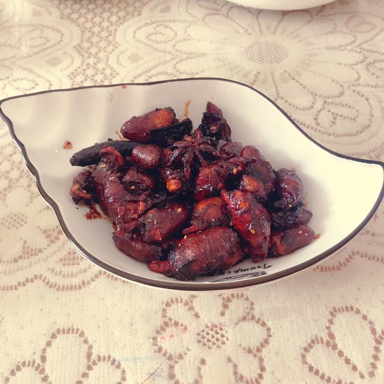 孜然鸡心