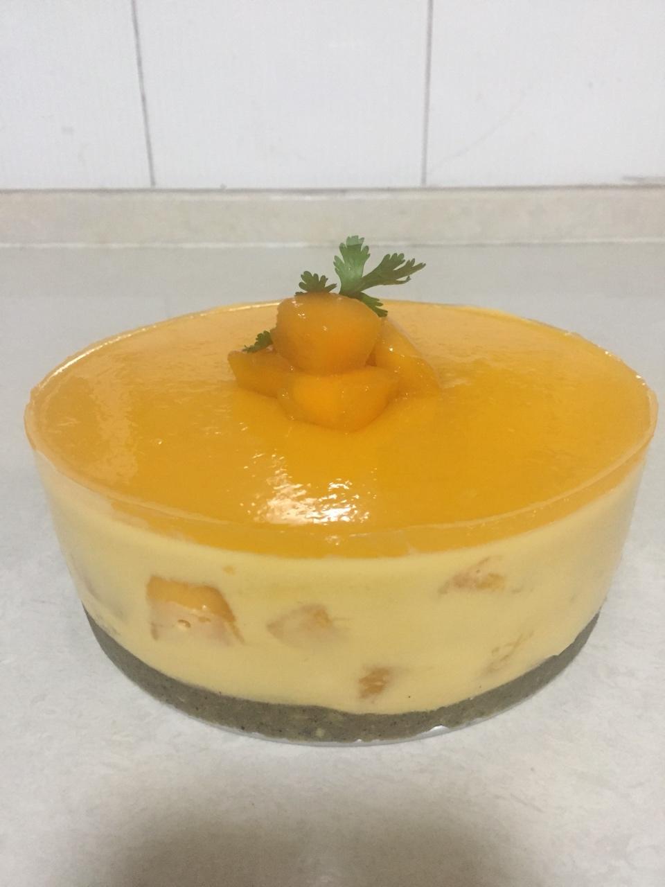 【视频】芒果慕斯（6寸） | 含镜面果胶配方