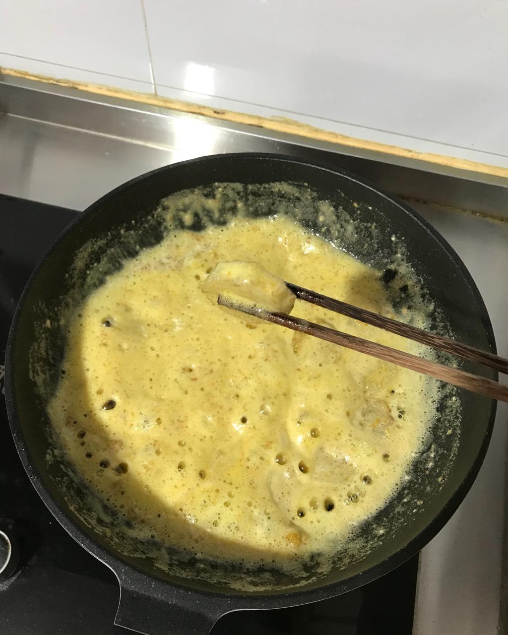 让孩子爱上吃山药——蛋黄焗山药