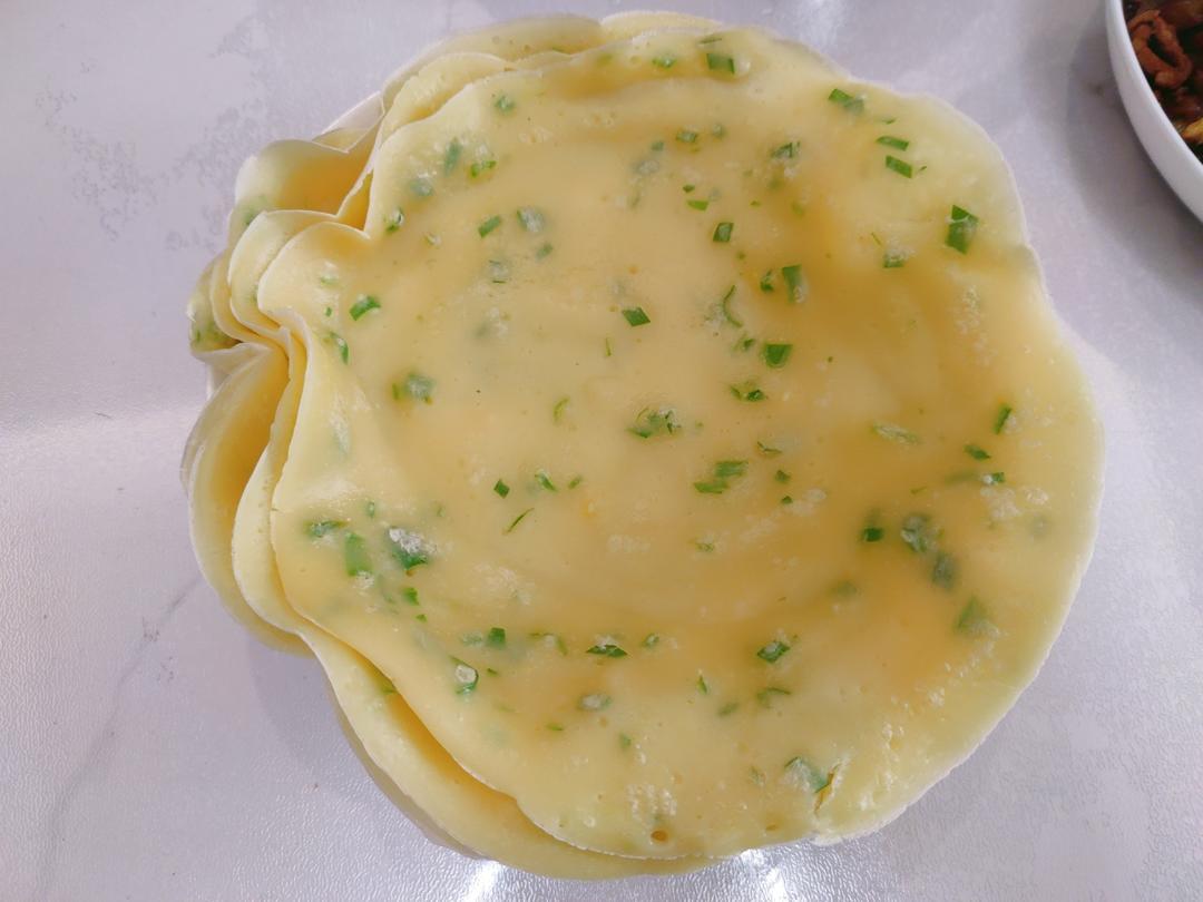 鸡蛋煎饼（太原油摊摊）的做法