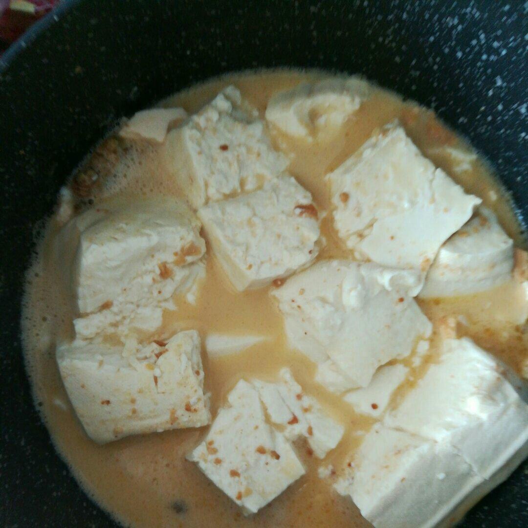 咸蛋黄豆腐