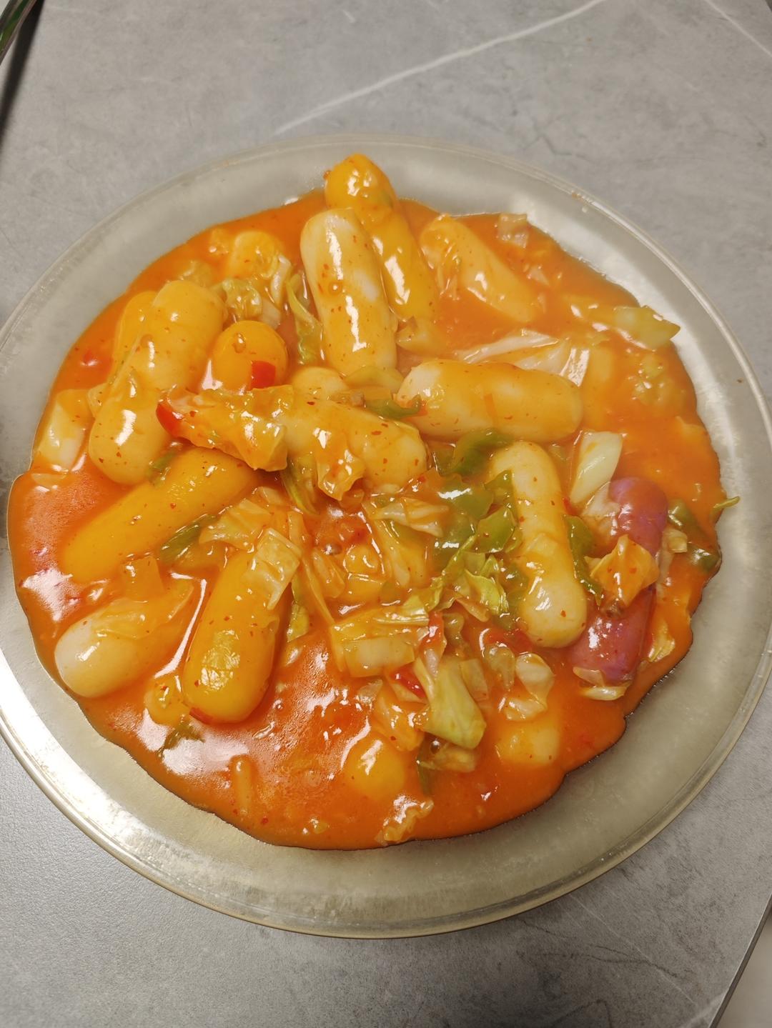 炒芝士年糕